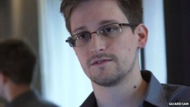 Эдвард Сноуден (фото любезно предоставлено Хранителем)