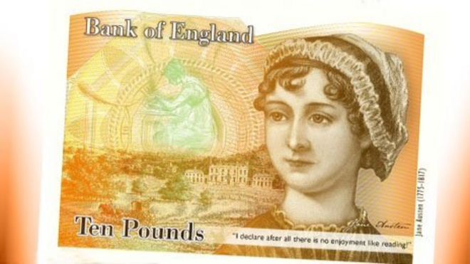 Банк Англии Остин дизайн банкнот