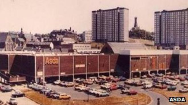 Супермаркет Asda 1970-х годов