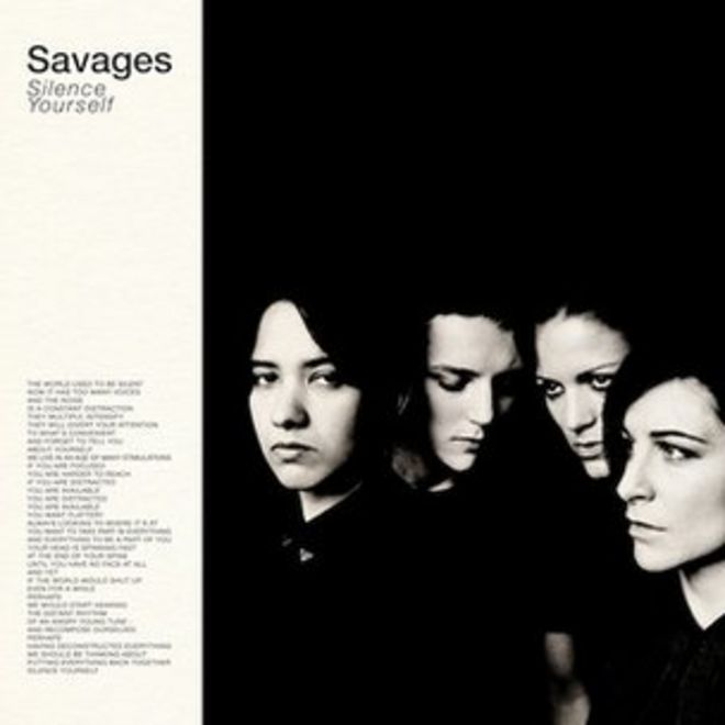 Обложка альбома Savages - Silence Yourself