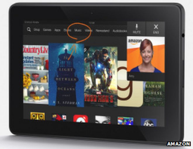 Amazon Kindle HDX