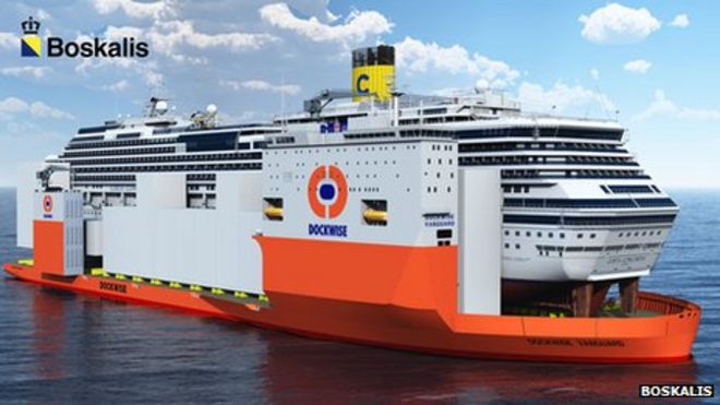 Huge Salvage Vessel May Help Lift Costa Concordia Wreck