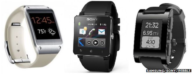 Galaxy Gear, Smartwatch 2, Pebble