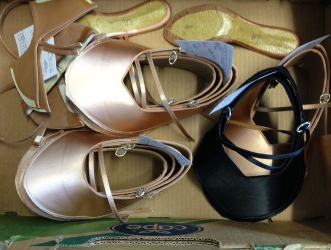 custom made dance shoes