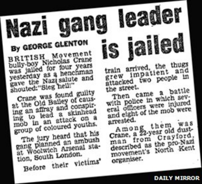 История из Daily Mirror о приговоре Ники Крэйн