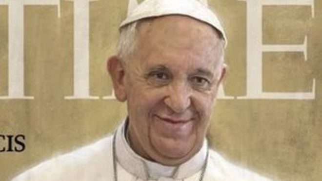 Папа Римский Фрэнсис на обложке Time