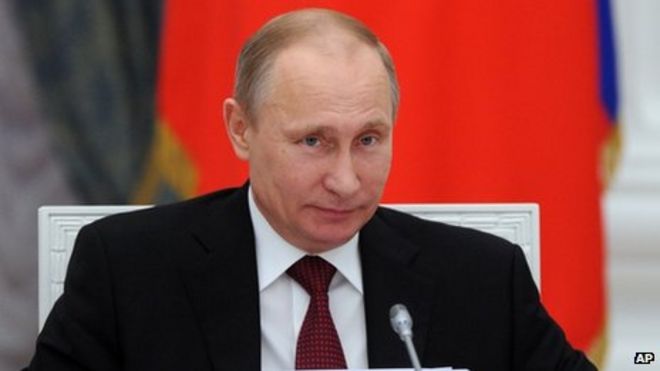 Президент России Владимир Путин. Фото: 20 декабря 2013 г.