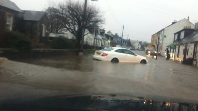 Наводнение в Carsphairn