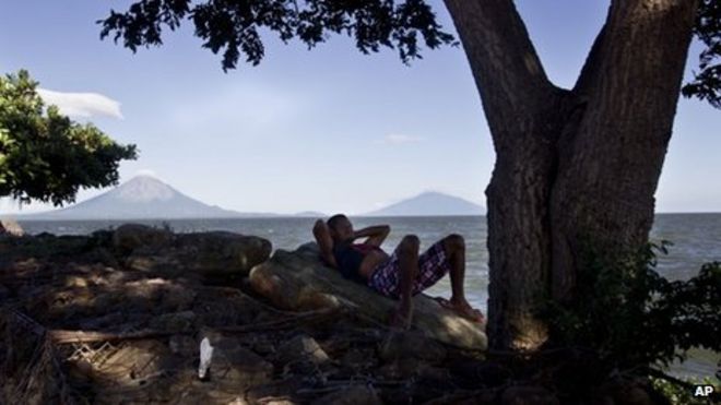 Озеро Никарагуа или Кокиболка