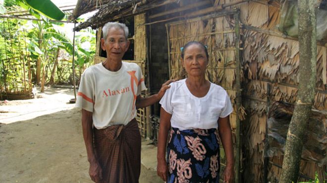 Родители Кена в Бирме