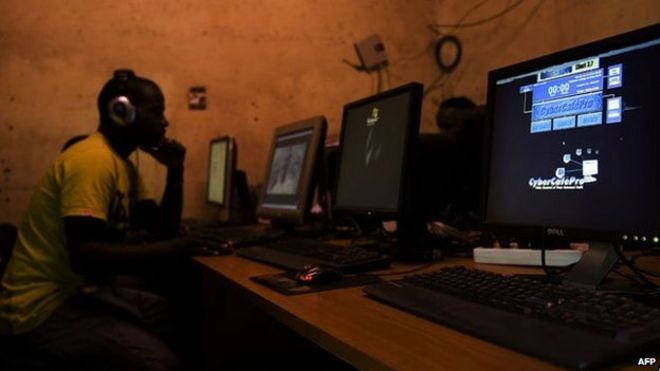 Интернет-кафе в Кении - 2012