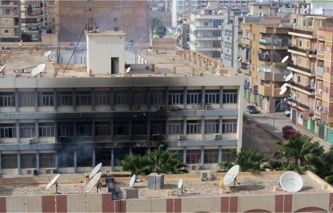 Вид из квартиры Алекса Овуми в Бенгази