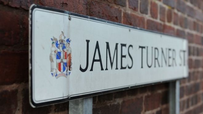 Знак Джеймса Тернера-стрит