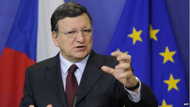 Президент Еврокомиссии Жозе Мануэль Баррозу - файл фото