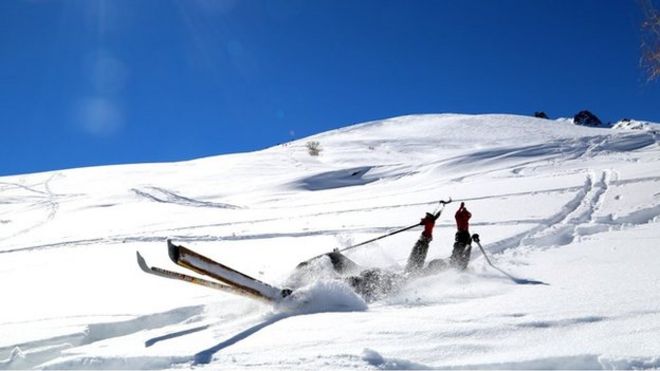 Победители конкурса «деревянные лыжи»