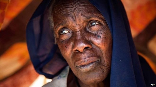 Беженец в Дарфуре