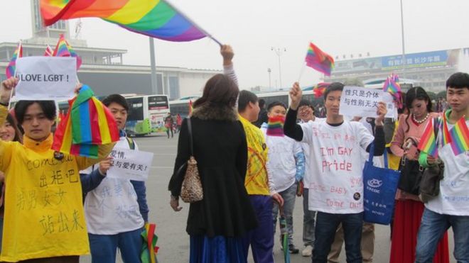 Организация Сян Сяохана организовала ряд мероприятий, направленных на повышение авторитета геев и лесбиянок в провинции Хунань (Фото любезно предоставлено Сян Сяоханом)