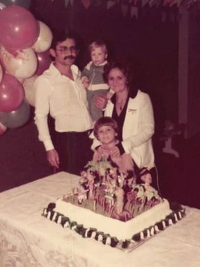 Семья Учоа в 1979 году