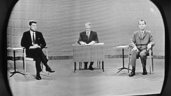 Джон Ф Кеннеди и Ричард Никсон