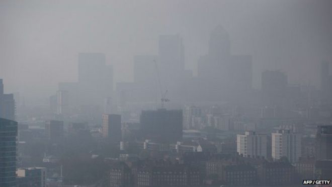 Загрязнение в Лондоне