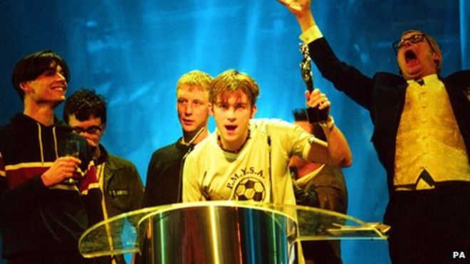 Blur at the Brits 1995