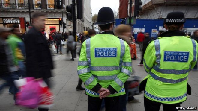 Полицейский патруль Оксфорд Стрит, Лондон