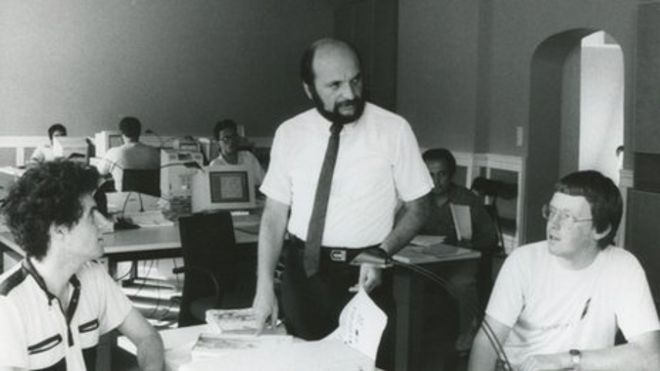 Graphisoft босс в 1980-х годах