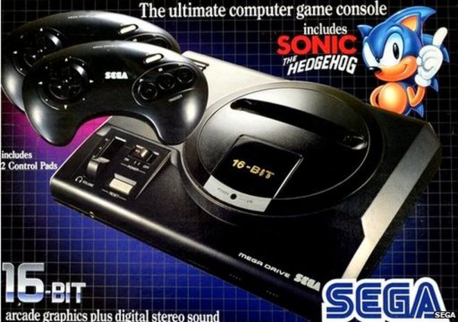 Коробка Sega Mega Drive