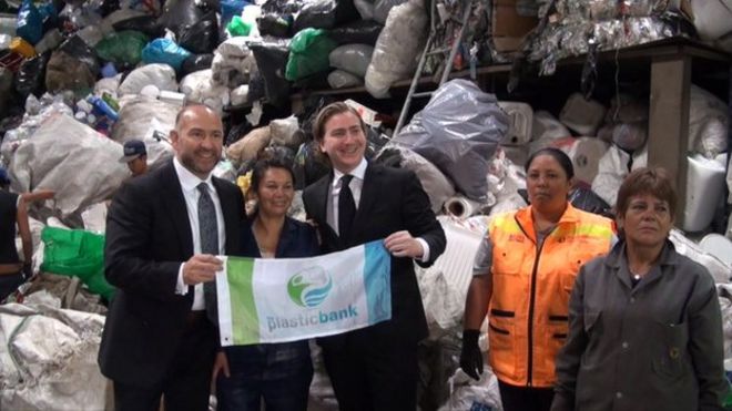 Основатели Plastic Bank в Боготе, Колумбия