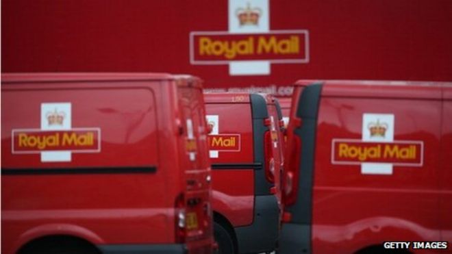 Royal Mail vans