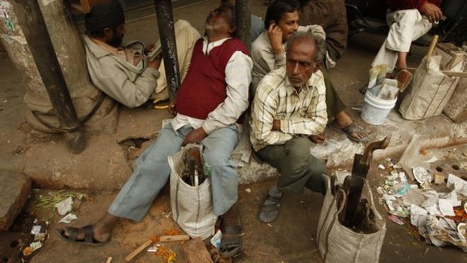 Безработные в Индии