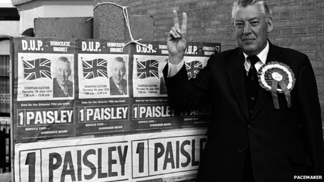 Ян Пейсли на европейских выборах 1979 года