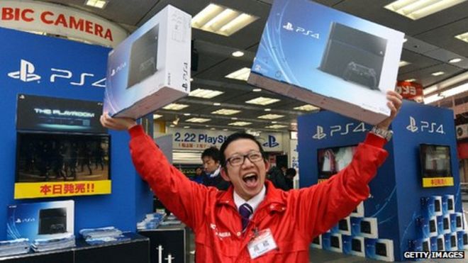 PS4 в продаже в Японии