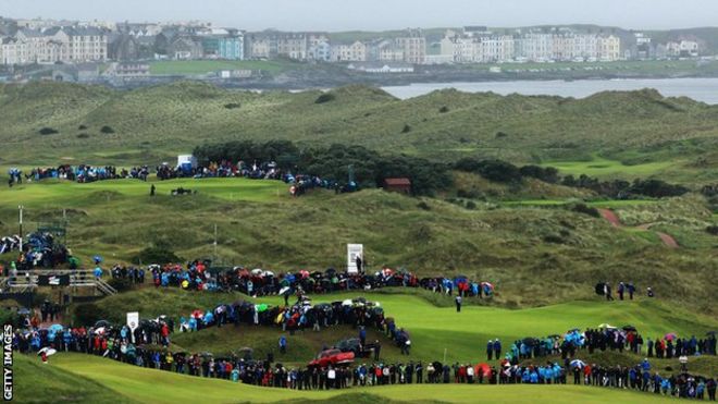 В Royal Portrush впервые с 1951 года пройдет Open.