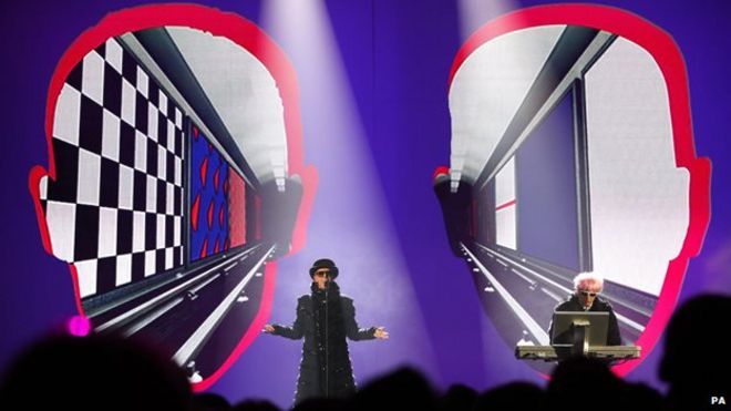 Pet Shop Boys at the Brits