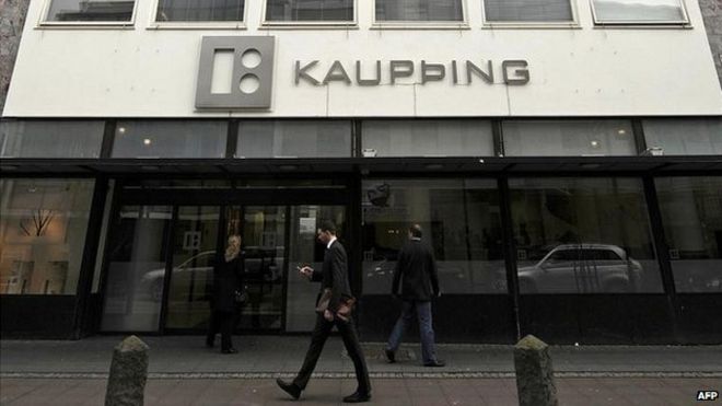 Филиал Kaupthing Bank в 2008 году