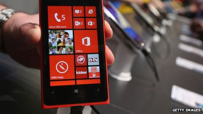 Сделанный Nokia Windows Phone