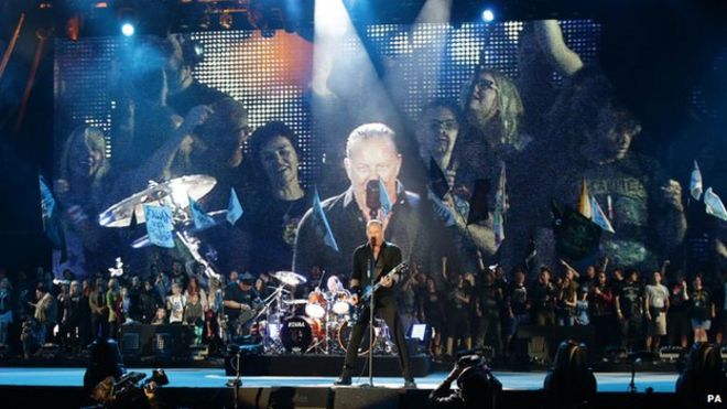 Metallica в Гластонбери