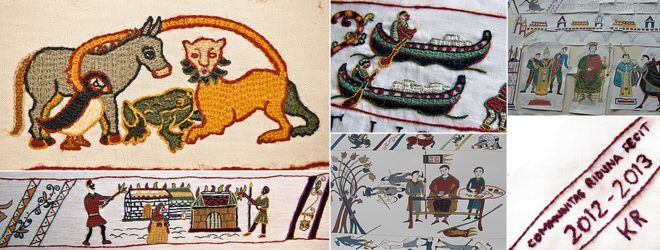 Олдерни, финальная панель из Bayeux Tapestry