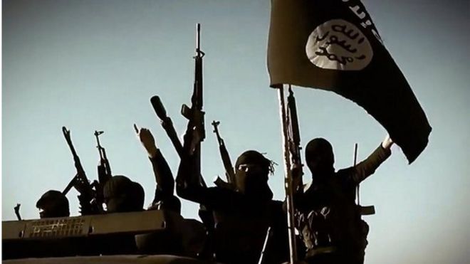 Истребители Isis в провинции Анбар (файл фото)
