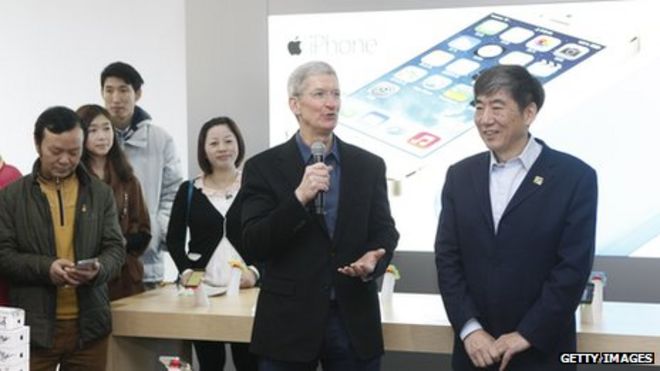Генеральный директор Apple Тим Кук в Пекине