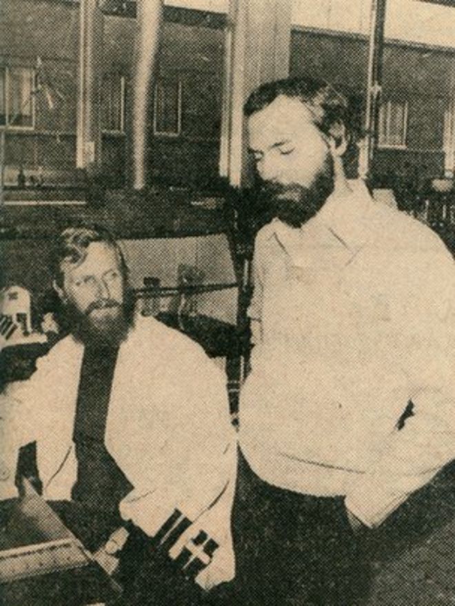 Питер Пиот в Институте тропической медицины, Антверпен, 1976 г.