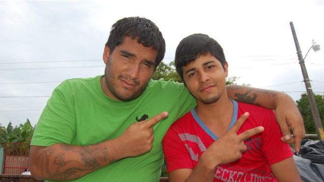 Рикардо и Оскар в июне 2014 года