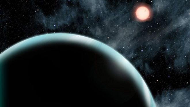 Художественное впечатление от Kepler-421b