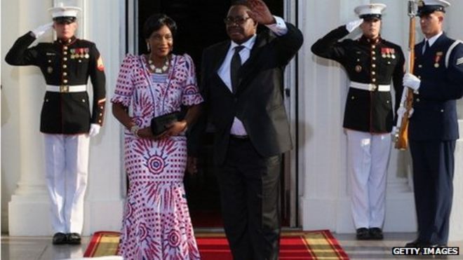 Президент Малави и его жена