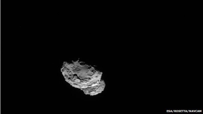 Комета 4 августа, на расстоянии около 234 км