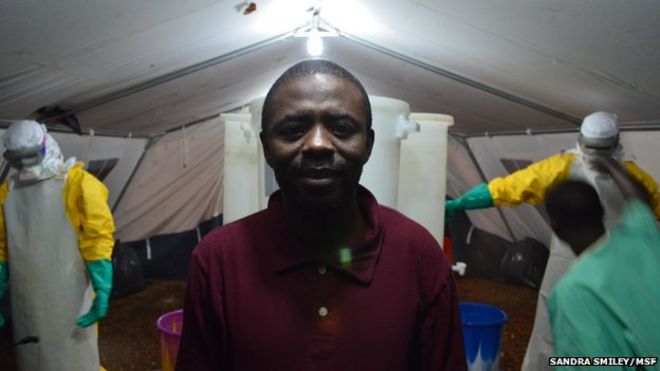 Общественный работник здравоохранения Сайду, который заразился вирусом Эбола