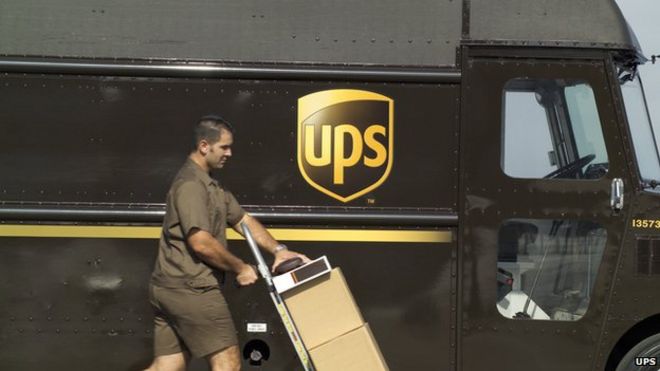 Грузовик UPS