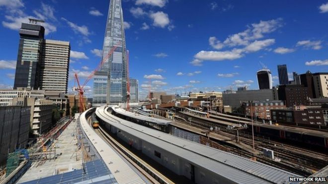 Новые платформы на Лондонском мосту