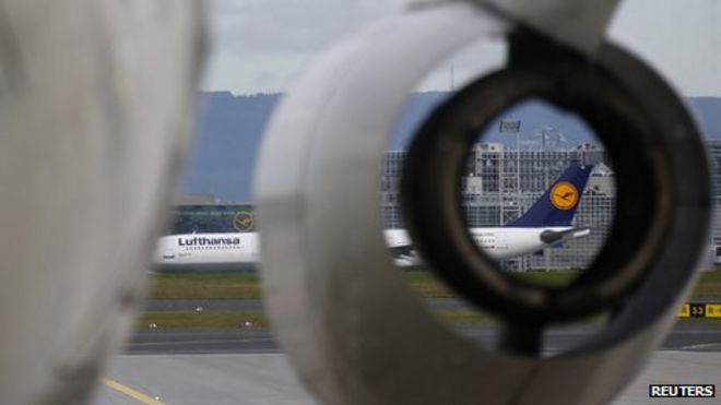Авиационный двигатель Lufthansa